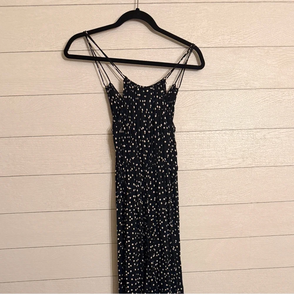 Anthropologie Finley Wide-Leg Jumpsuit PolkaDot 6 - Picture 9 of 10